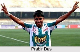 Prabir Das, Indian Football Player