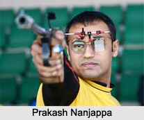 Prakash Nanjappa, Indian Shooter