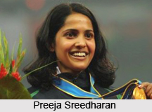 Preeja Sreedharan , Indian Athlete