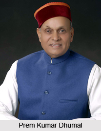 Prem Kumar Dhumal, Chief Minister of Himachal Pradesh