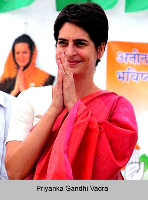 Priyanka Gandhi Vadra, Indian Politician