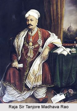 Raja Sir Tanjore Madhava Rao, Diwan of Travancore