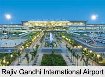 Rajiv Gandhi International Airport, Indian Airports