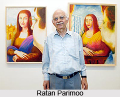 Ratan Parimoo, Indian Painter
