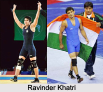 Ravinder Khatri, Indian Wrestler