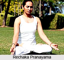 Recaka  , Yoga Method of breathing