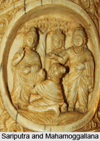 Relics of Sariputra and Mahamoggallana
