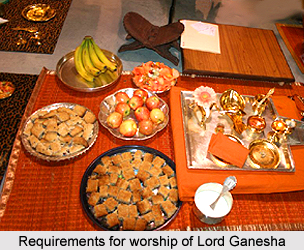Requirements for Worship of Ganesha