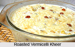 Roasted Vermicelli Kheer, Indian Dessert