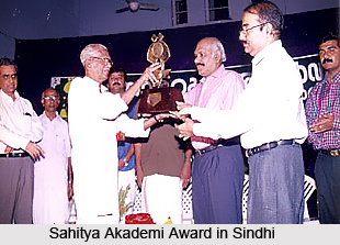 Sahitya Akademi Award in Sindhi