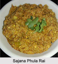 Sajana Phula Rai, Oriya Recipe