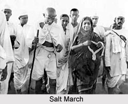Salt as Medium of Protest