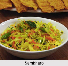 Sambharo, Gujarati Cuisine