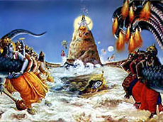 Mandara, Mythological Mountain during Samudramanthan