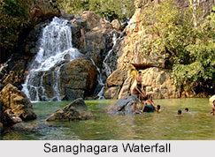 Sanaghagara Waterfall, Kendujhar District, Odisha
