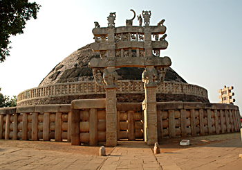 Sanchi Stupa Of Buddhist Architecture