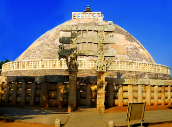 Sanchi stupa, Architecture In Central India