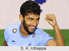 Sannuvanda Kushalappa Uthappa, Indian Hockey Player