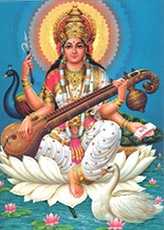 Goddess Saraswati