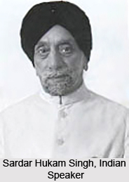 Sardar Hukam Singh, Indian Speaker