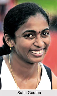 Sathi Geetha, Indian Sprinter