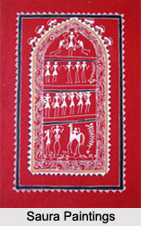 Saura Paintings, Orissa