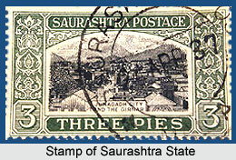 Saurashtra State, Union of India