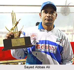 Sayed Abbas Ali, Madhya Pradesh Cricket Player