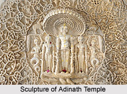 Sculpture of Adinatha Temple, Ranakpur