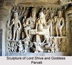 Sculpture of Ellora Kailasanathar Temple, Maharashtra