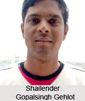 Shailender Gopalsingh Gehlot, Rajasthan Cricket Player