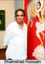 Shamshad Hussain, Indian Painter