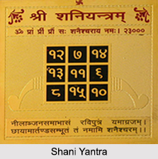 Shani Yantra, Astrology