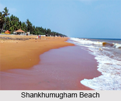 Shankhumugham Beach, Kerala
