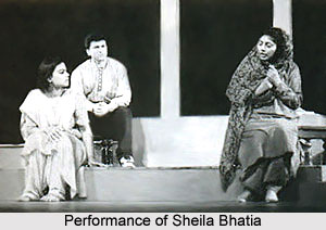 Sheila Bhatia, Hindi Theatre Personality