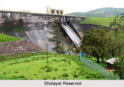 Sholayar Reservoir, Tamil Nadu