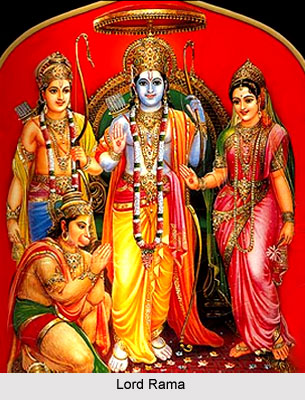 Shrine of Lord Rama,Sri Kondandaramasvami Temple, Nandambakkam, South India