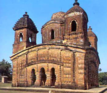 Shyama Raya temple, Architecture Of West Bengal