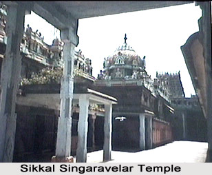 Sikkal Navaneeteswarar Temple, near Nagappattinam, Tiruvarur, Tamil Nadu
