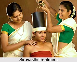Sirovasthi, Ayurveda
