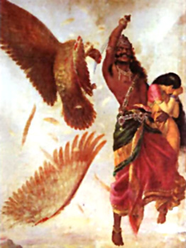 Sita`s Abduction by Ravana