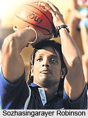 Sozhasingarayer Robinson, Indian Basketball Player