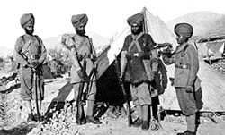 Sikh  Regiment: Battle of Saragarhi