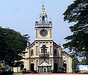 St.  Mary`s Ferona Church in Kottayam, South India