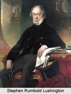 Stephen Rumbold Lushington, Governor of Madras Presidency