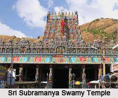 Subramanya Swami Temple, Tirupparankunram near Madurai, Tamil Nadu