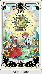 Sun Card , Tarot Card
