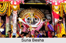 Suna Besha, Ritual in Ratha Yatra