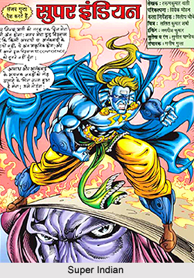 Super Indian, Characters in Indian Comics Series