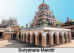 Suryanaar Koyil Temple,  Mayiladuturai  near Thanjavur, Tamilnadu